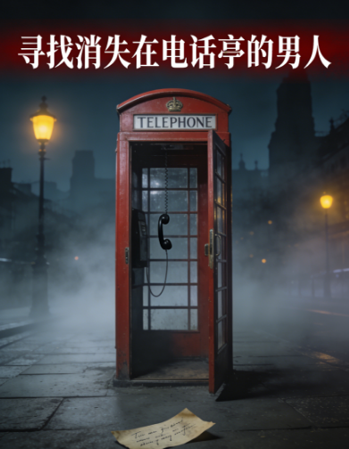 寻找消失在电话亭的男人